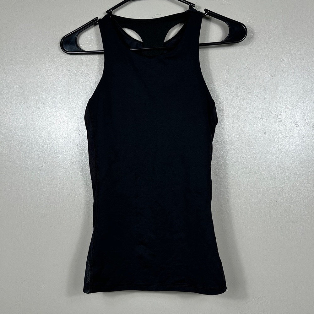 Lululemon Body Con Tank Black Size 6 - Picture 1 of 7